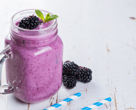 High Protein Berry Smoothie